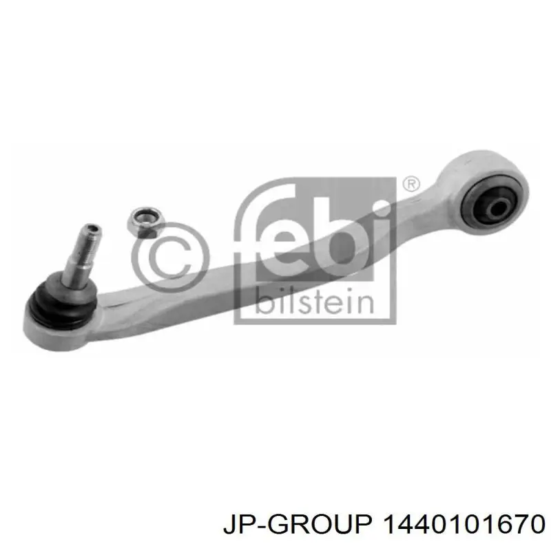 Важіль передньої підвіски нижній, лівий 1440101670 JP Group