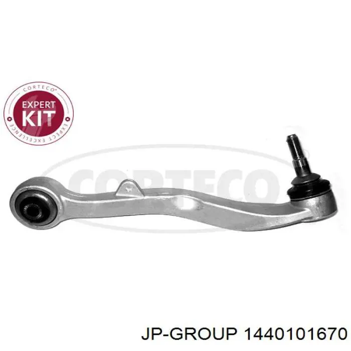 Важіль передній лівий JP Group 1440101670 ціна, від 36.39 USD