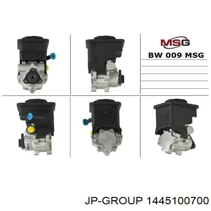 Насос гідропідсилювача керма JP Group 1445100700