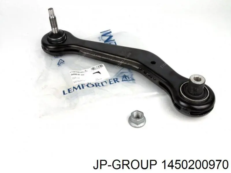 Верхній важіль задньої підвіски лівий JP Group 1450200970 ціна, від 25.11 USD
