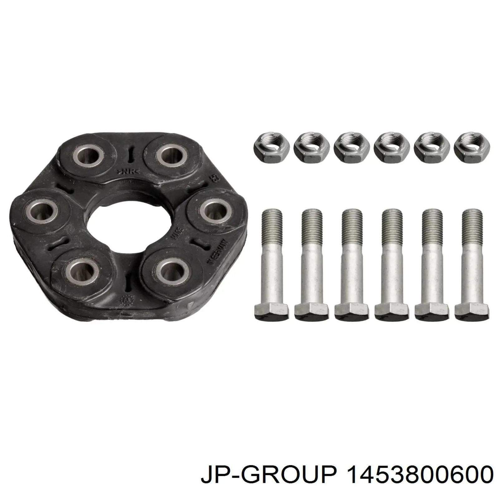Муфта еластична карданного вала JP Group 1453800600 ціна, від 21.26 USD