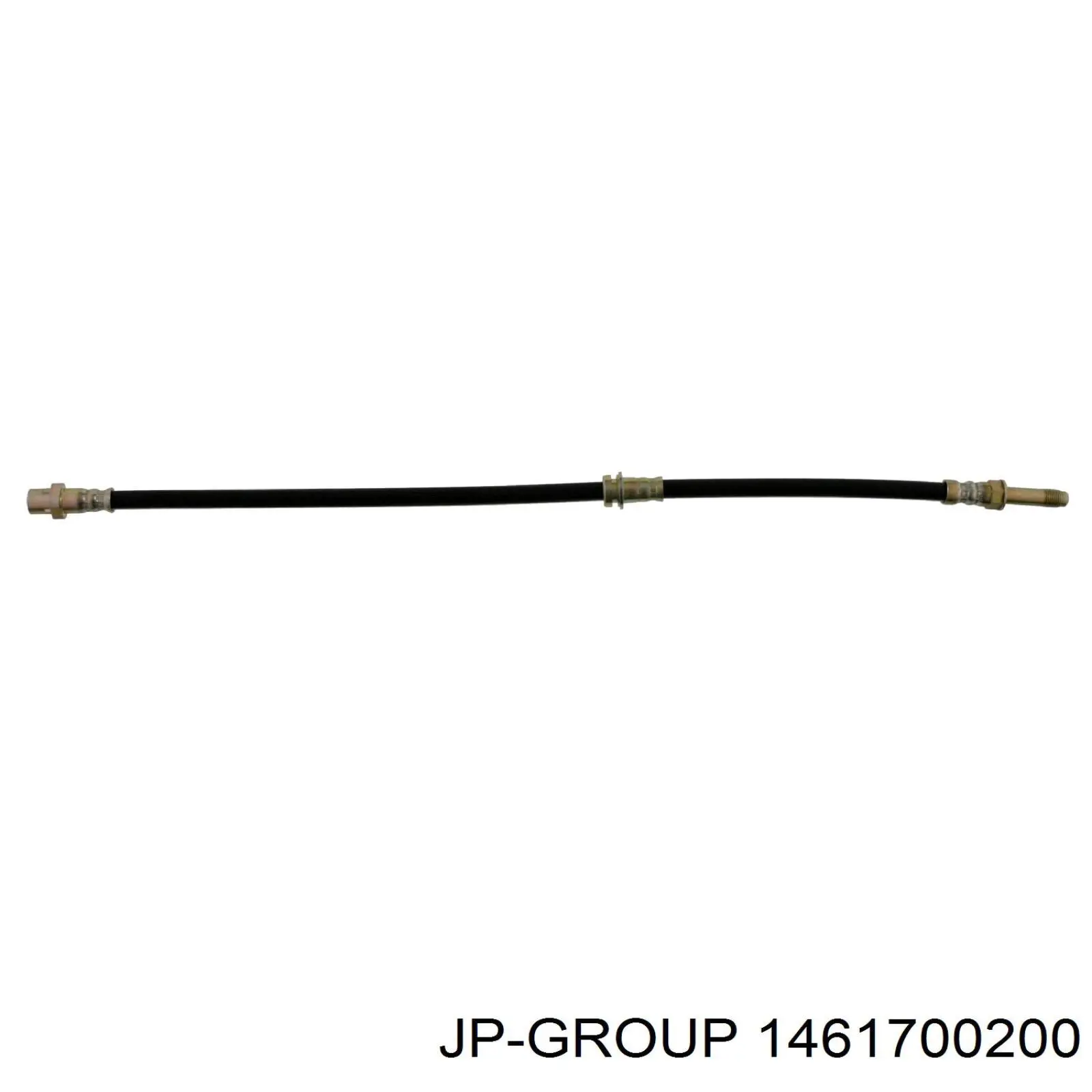 1461700200 JP Group шланг гальмівний задній