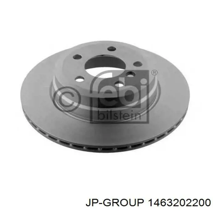 Купити 1463202200 JP Group Диск заднього гальма