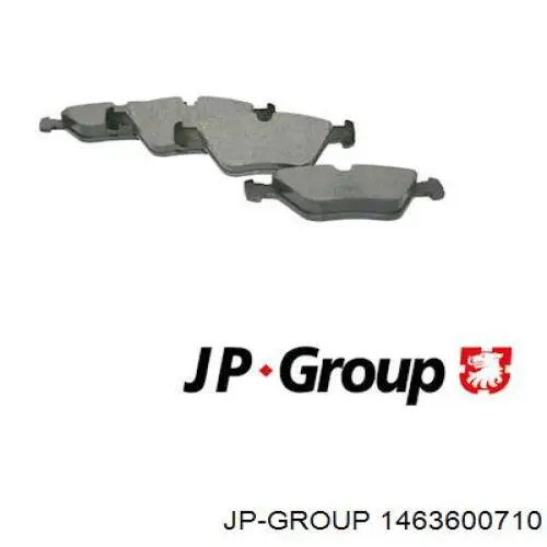 Купити 1463600710 JP Group Колодки гальмівні передні, дискові