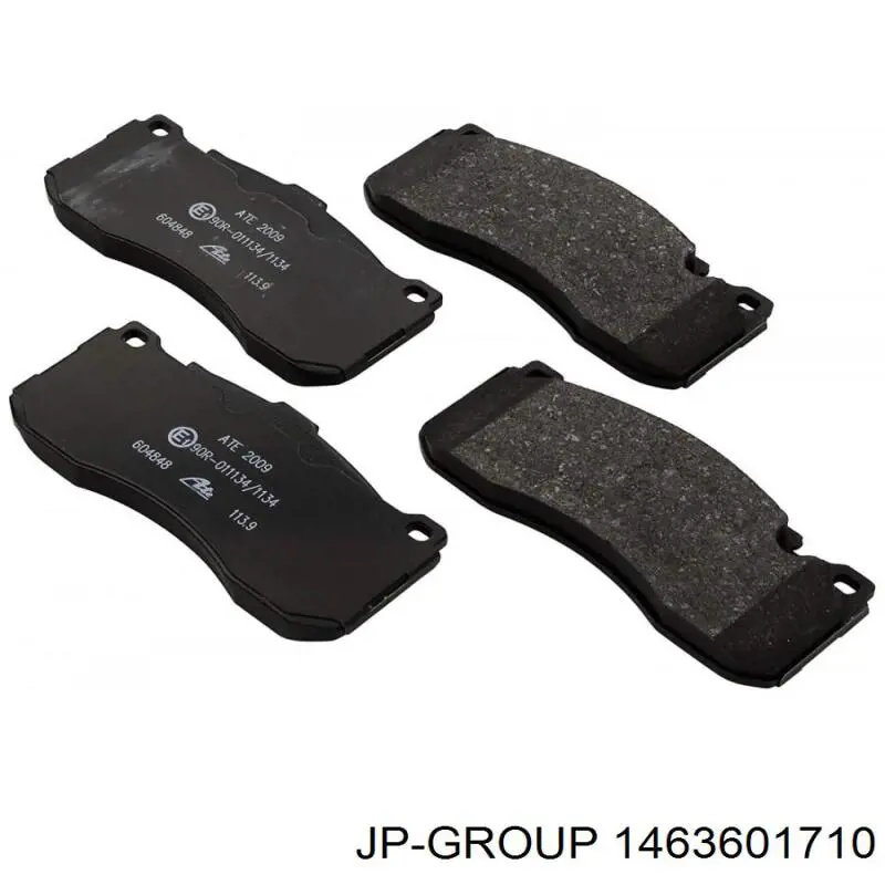 Купити 1463601710 JP Group Колодки гальмівні передні, дискові