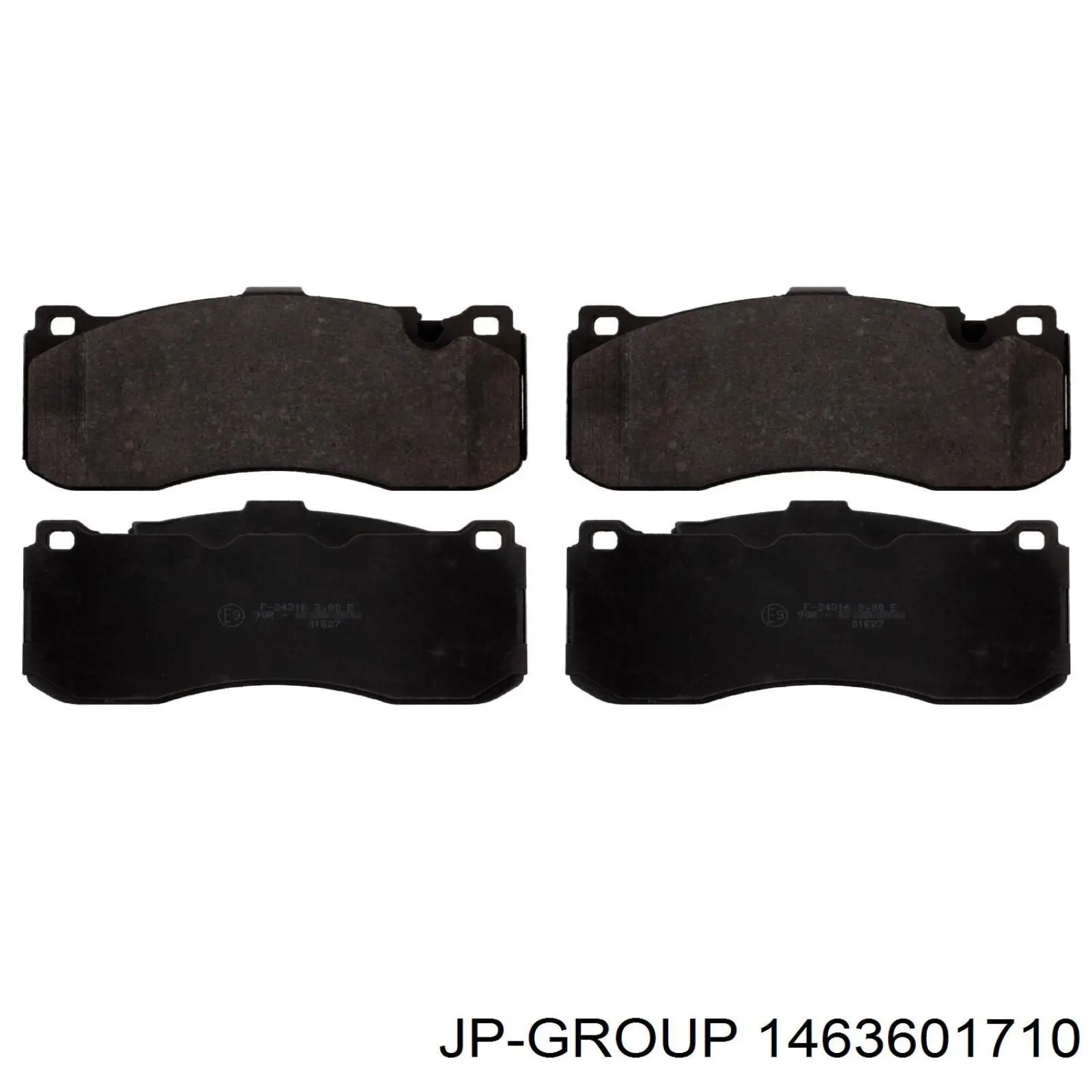 Гальмівні колодки JP Group 1463601710 ціна, від 2260.99 UAH