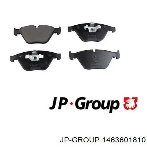 Гальмівні колодки JP Group 1463601810 ціна, від 21.89 USD