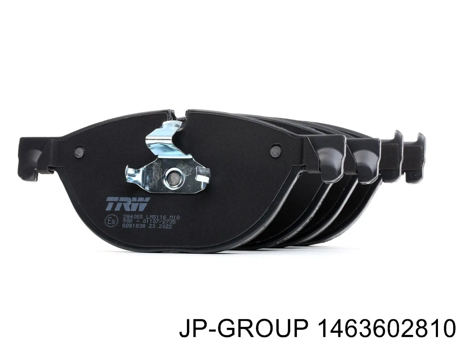 Гальмівні колодки JP Group 1463602810 ціна, від 28.93 USD