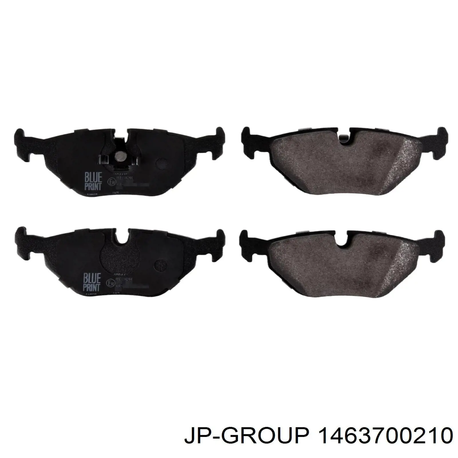 Купити 1463700210 JP Group Задні колодки