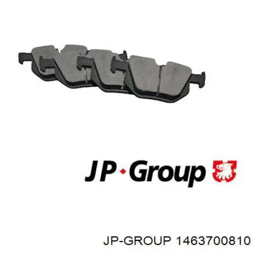 Купити 1463700810 JP Group Задні колодки