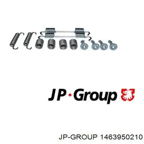 Ремкомплект гальмівних колодок JP Group 1463950210 ціна, від 4.25 USD