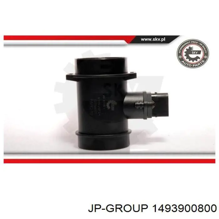 Датчик масової витрати повітря JP Group 1493900800 ціна, від 45.75 USD