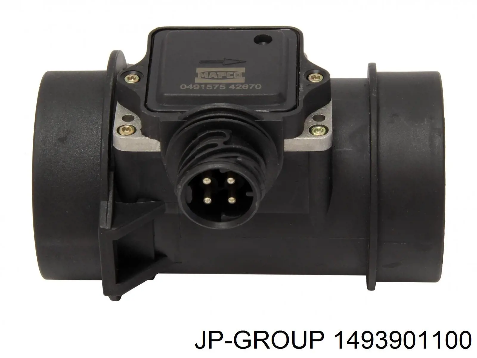 Датчик масової витрати повітря JP Group 1493901100 ціна, від 54.38 USD
