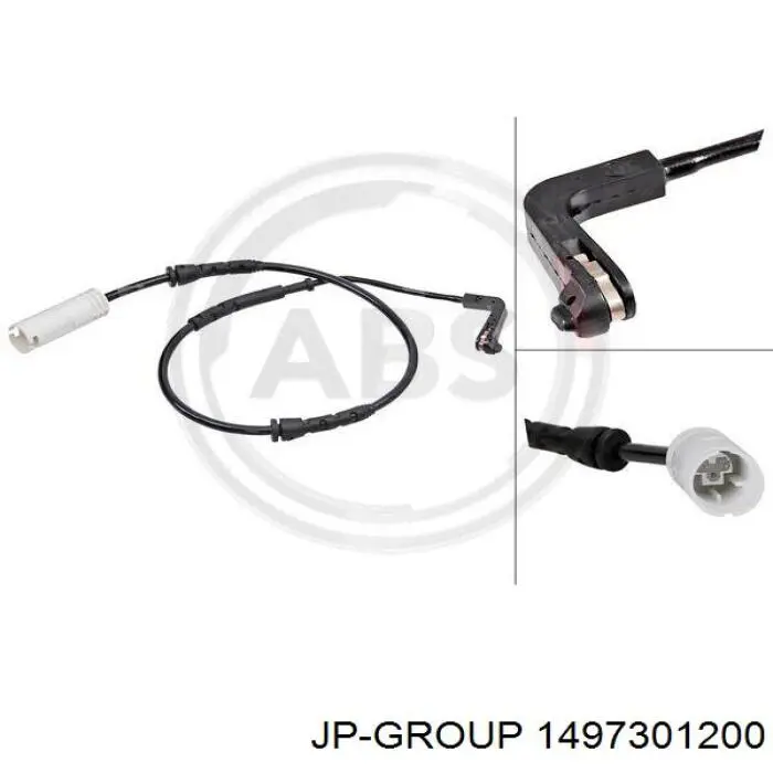 Датчик зносу колодок JP Group 1497301200 ціна, від 5.63 USD