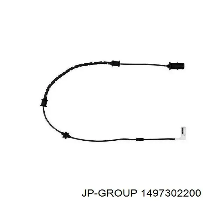 Сигналізатор знос гальмівних колодок JP Group 1497302200 ціна, від 6.71 USD