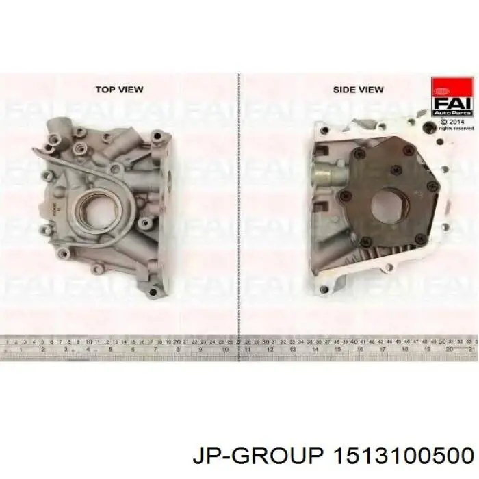 1513100500 JP Group Масляний насос двигуна