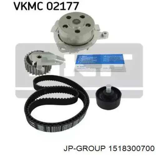 Ролик ременя ГРМ, паразитний JP Group 1518300700 ціна, від 7.93 USD
