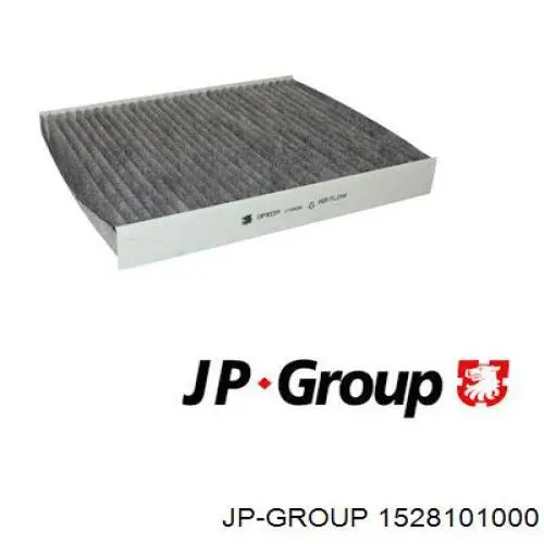 Купити 1528101000 JP Group Фільтр салону вугільний