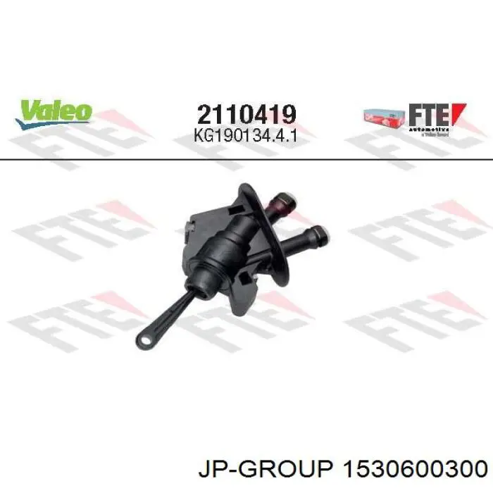 1530600300 JP Group Циліндр зчеплення, головний