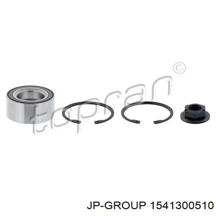 Купити 1541300510 JP Group Підшипник ступиці передньої