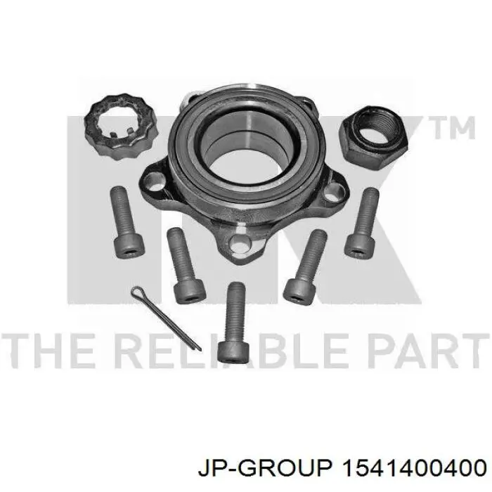 Комплект підшипник маточини передньої JP Group 1541400400 ціна, від 32.67 USD