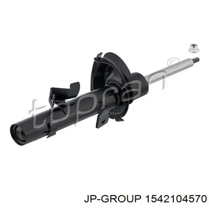 Амортизатор передньої підвіски, лівий JP Group 1542104570 ціна, від 33.46 USD