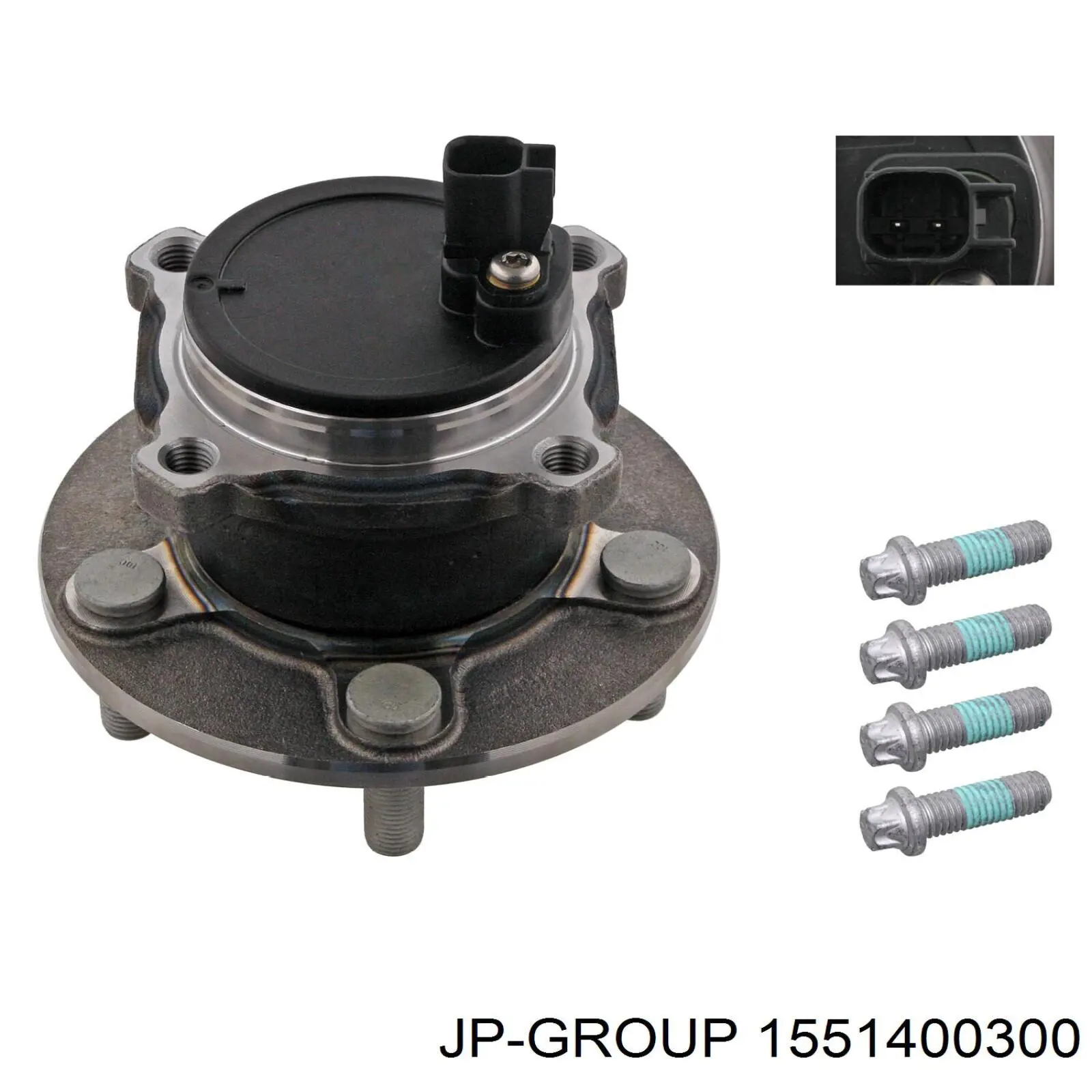 Купити 1551400300 JP Group Підшипник ступиці колеса