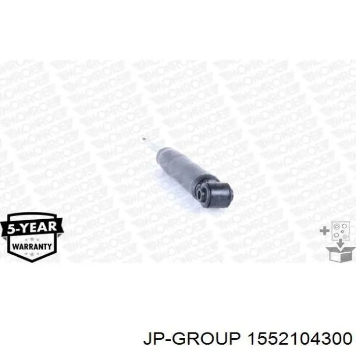 Купити 1552104300 JP Group Стійка амортизатора задня