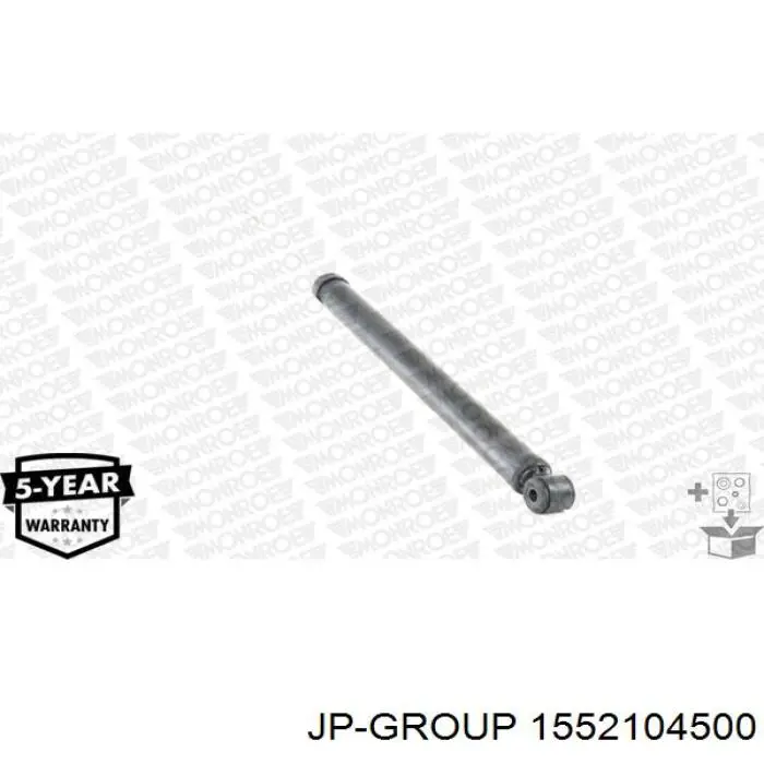 Амортизатор задній 1552104500 JP Group