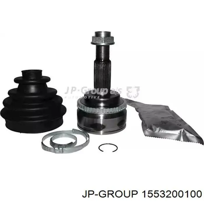 ШРУС внутрішній, задній JP Group 1553200100 ціна, від 31.88 USD