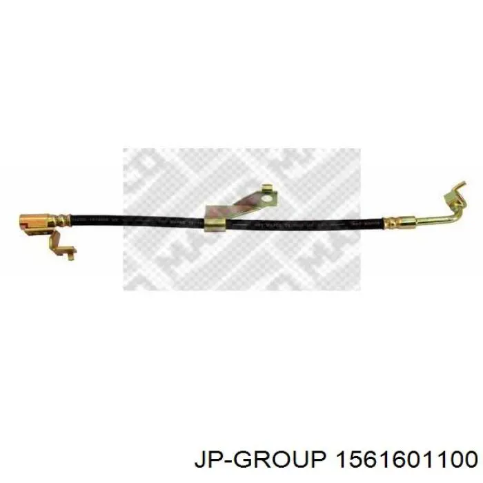1561601100 JP Group Шланг гальмівний передній, правий