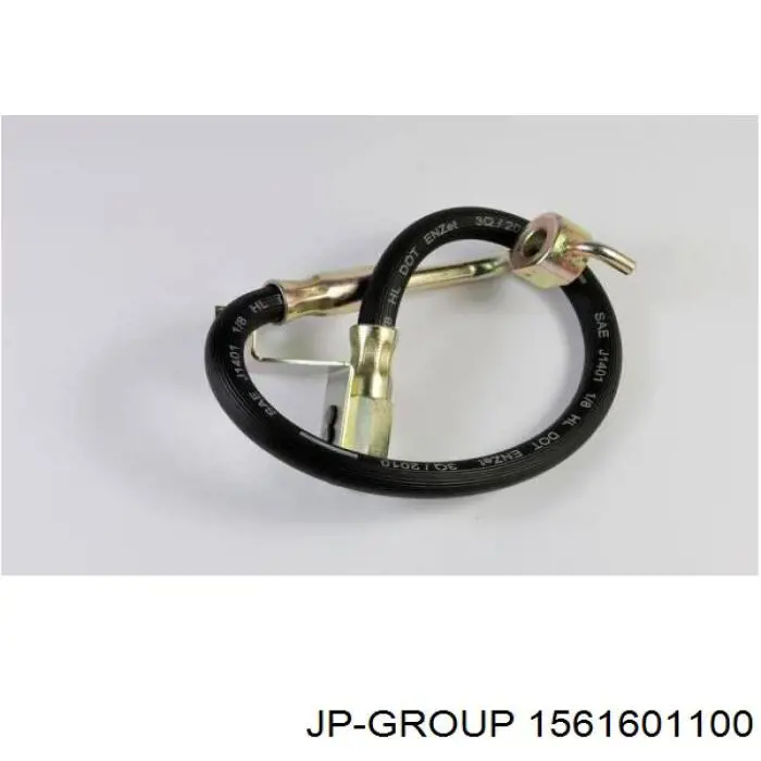 Шланг гальмівний передній, правий JP Group 1561601100 ціна, від 7.85 USD
