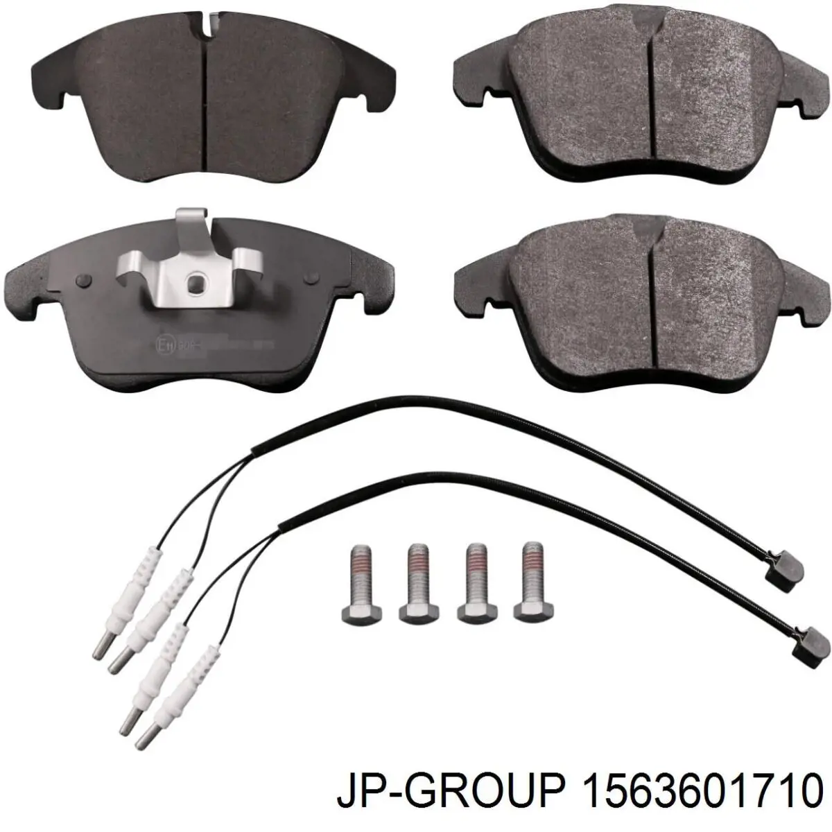 Купити 1563601710 JP Group Колодки гальмівні передні, дискові