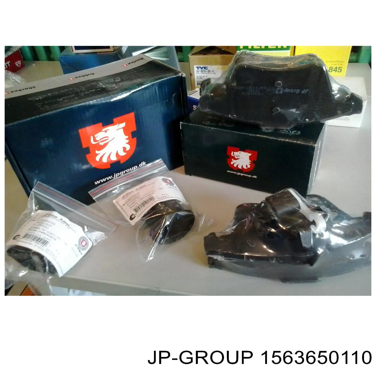1563650110 JP Group Ремкомплект передніх гальм