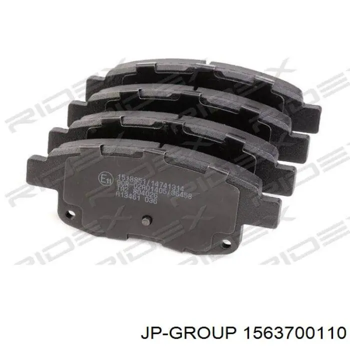 Купити 1563700110 JP Group Задні колодки