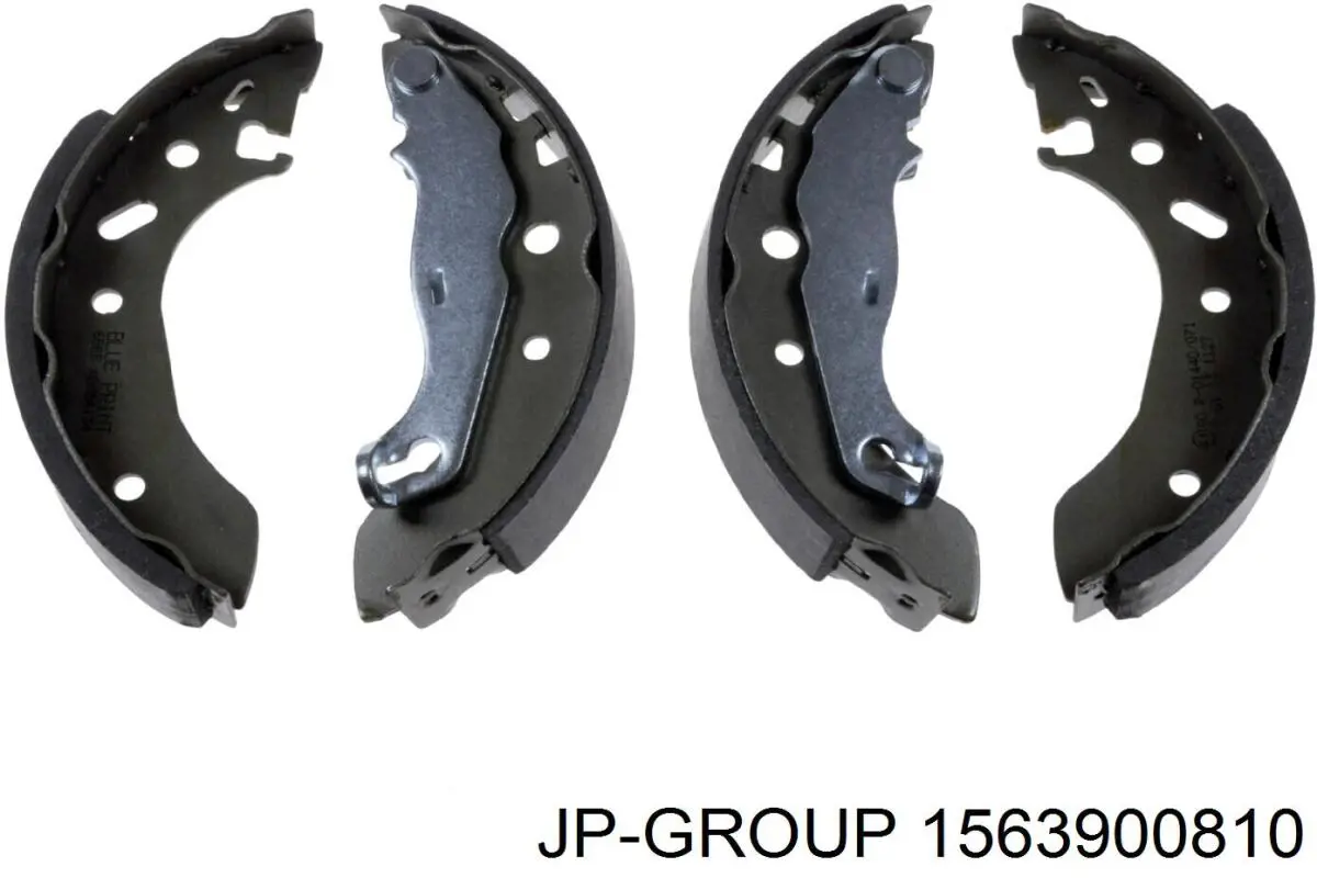 Купити 1563900810 JP Group Колодки гальмові задні, барабанні
