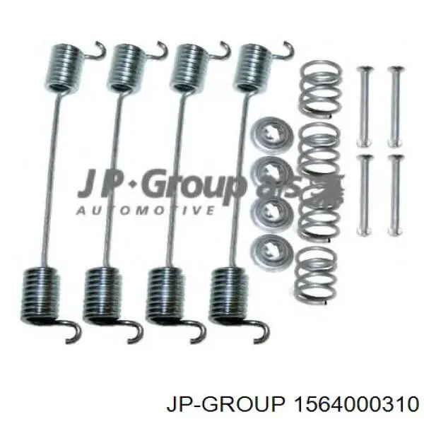 1564000310 JP Group Монтажний комплект задніх барабанних колодок