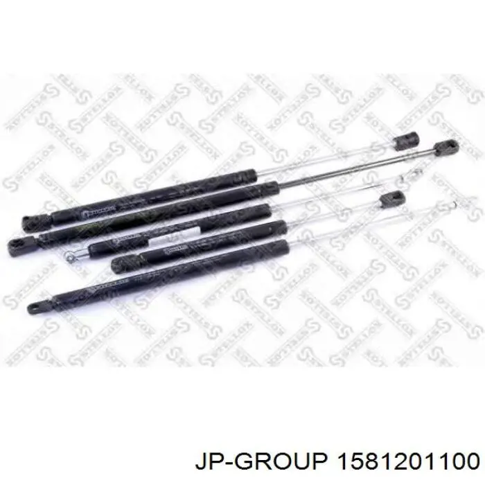 Амортизатор двері задньої JP Group 1581201100 ціна, від 6.67 USD