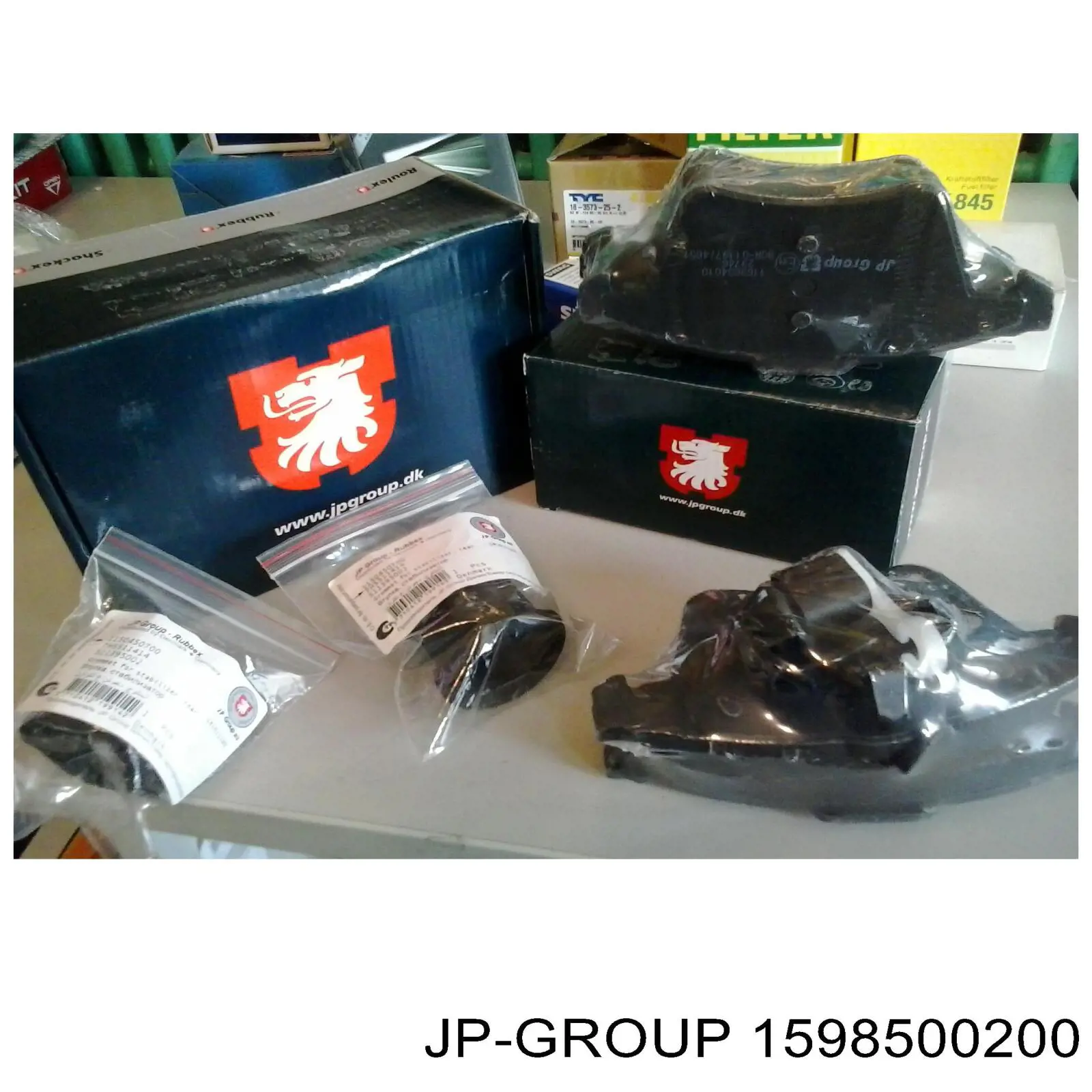 Насос-двигун омивача скла, перед/зад JP Group 1598500200