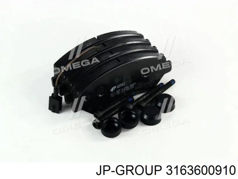 Гальмівні колодки JP Group 3163600910 ціна, від 23.11 USD