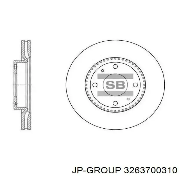 Задні гальмівні колодки JP Group 3263700310 ціна, від 9.88 USD