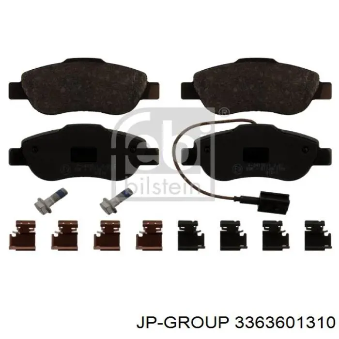 Тормозні колодки JP Group 3363601310