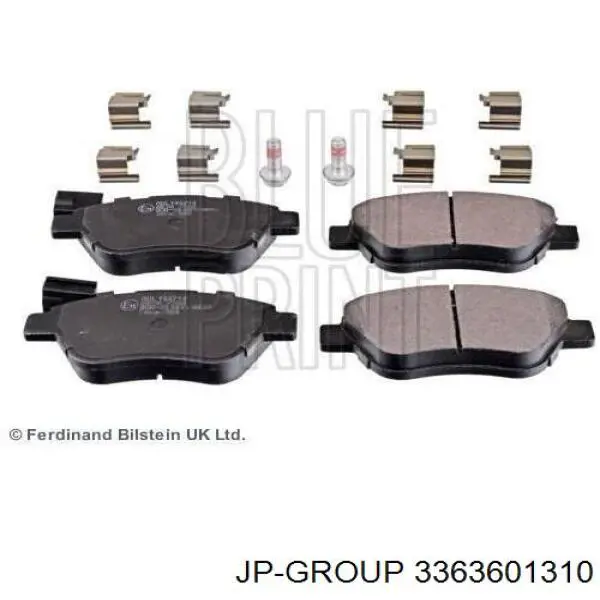 Гальмівні колодки JP Group 3363601310 ціна, від 14.42 USD