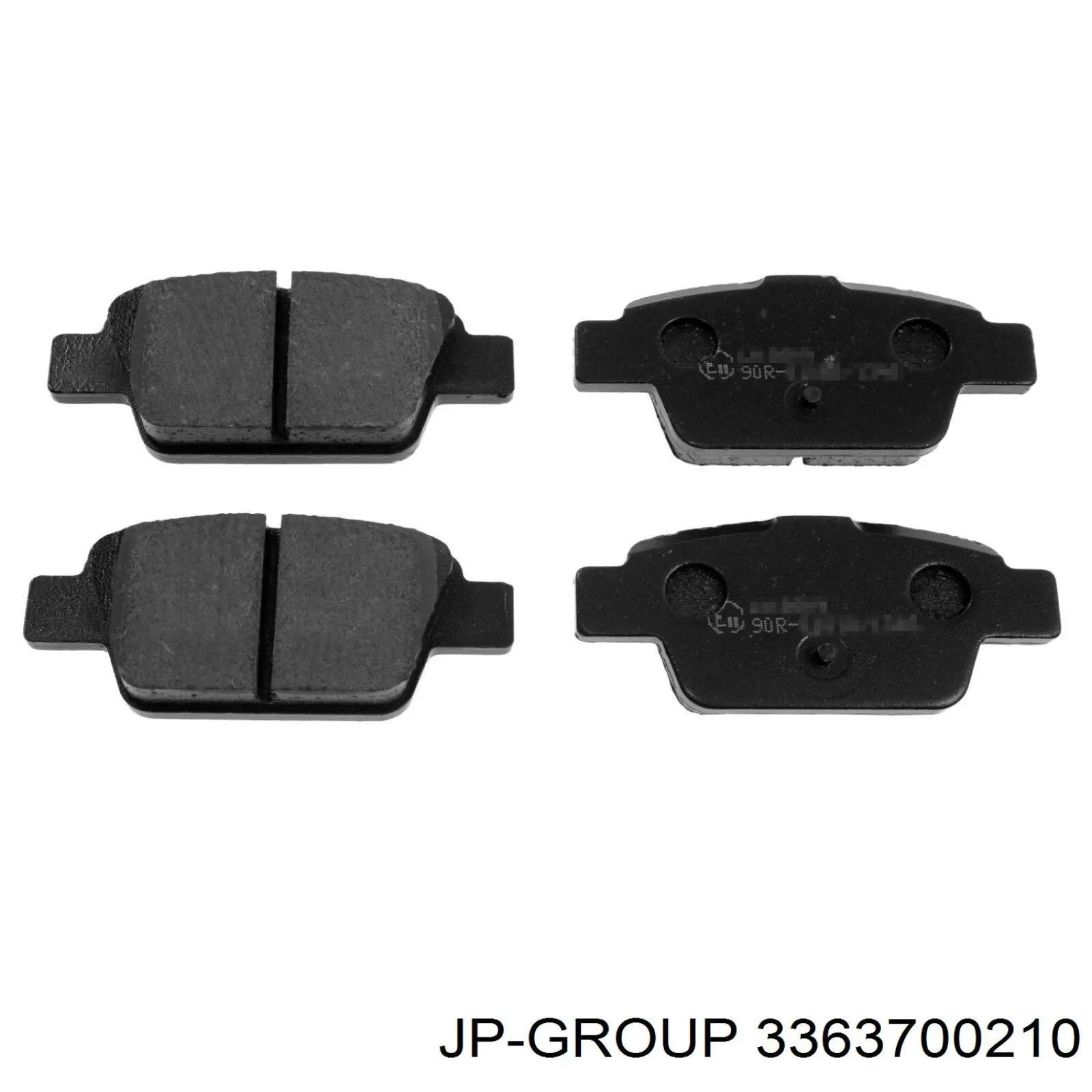 Купити 3363700210 JP Group Задні колодки