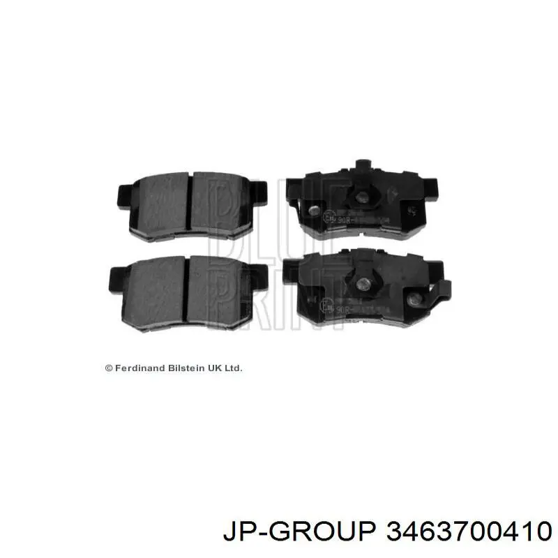 Купити 3463700410 JP Group Задні колодки