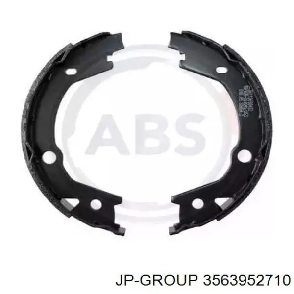 3563952710 JP Group Ремкомплект торм. колодок