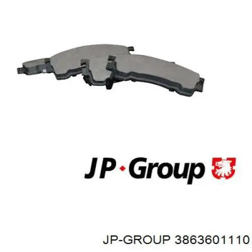 Купити 3863601110 JP Group Колодки гальмівні передні, дискові