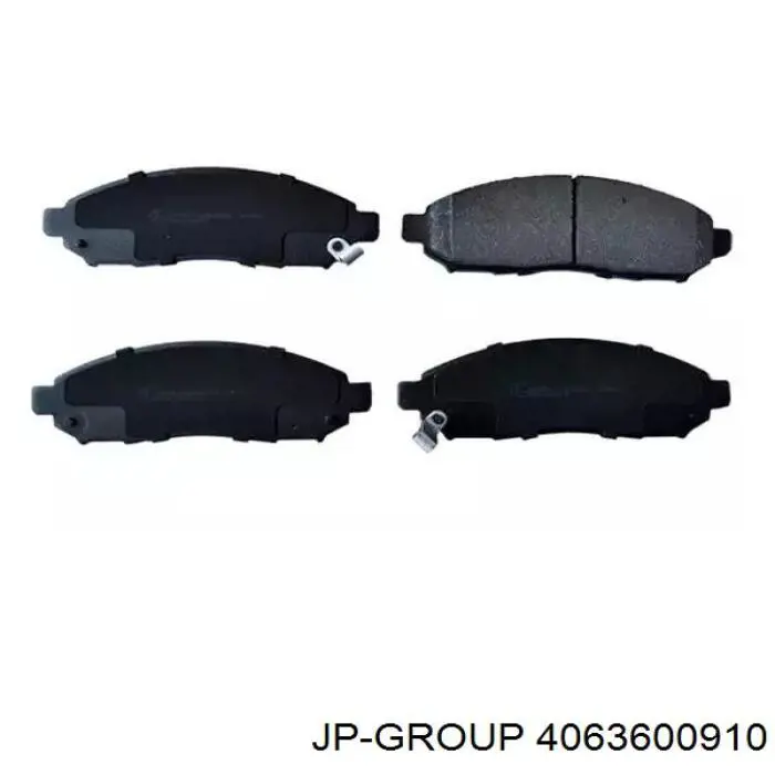 Гальмівні колодки JP Group 4063600910 ціна, від 18.42 USD