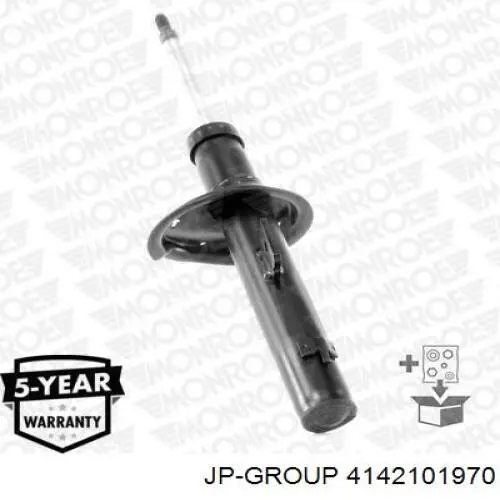 Амортизатора передній лівий 4142101970 JP Group
