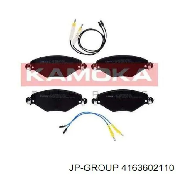 Гальмівні колодки JP Group 4163602110 ціна, від 19.01 USD